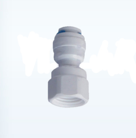 картинка Фитинг прямой QT-15B 1/4"трубка(f) x 3/8"резьба(f) комплект 25 шт.