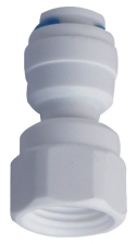 картинка Фитинг прямой QT-15B 1/4"трубка(f) x 3/8"резьба(f) комплект 25 шт.