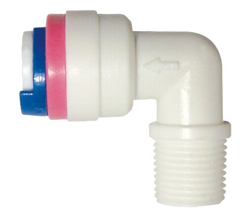картинка Фитинг угловой QT-07B 1/4"трубка(f) x 1/4"резьба(m) комплект 10 шт.