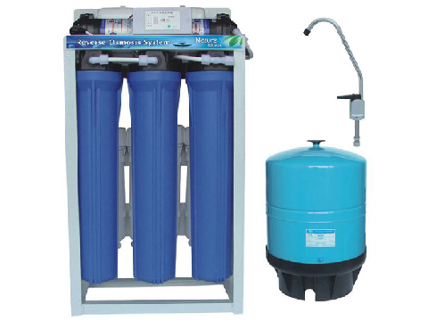 картинка Напольная установка обратного осмоса бескорпусная DITREEX ROF4-4-10Ga (4x100G), авто. режим, бак 40л. без крана)