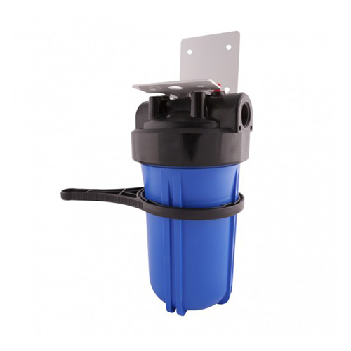 картинка Одинарный магистральный фильтр BRM01 (PP10 inch Big Blue, ключ, пласт. резьба 1.0 inch)