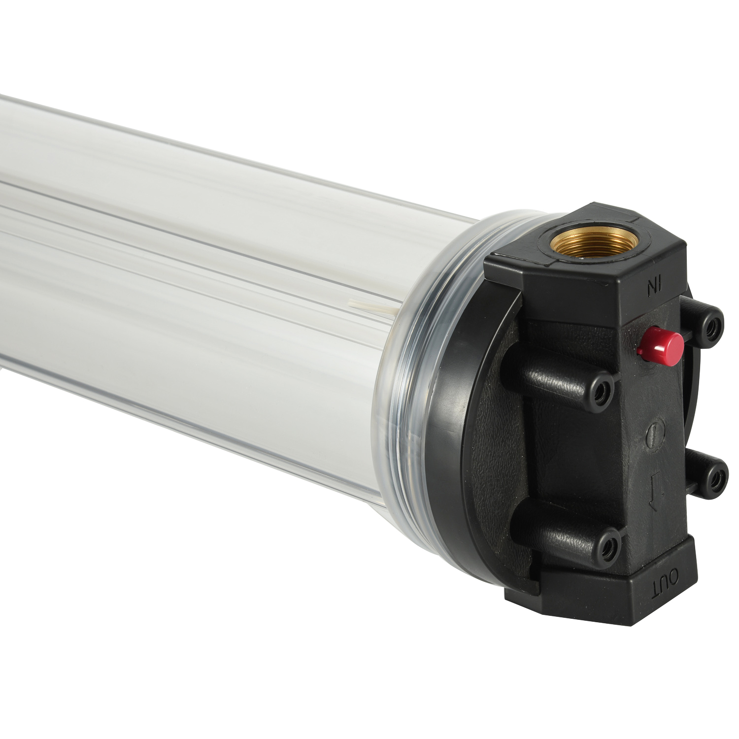 картинка Одинарный магистральный фильтр BRK01G-1/2-20sl (PP20" Slim Line, ключ, метал. резьба 1/2")