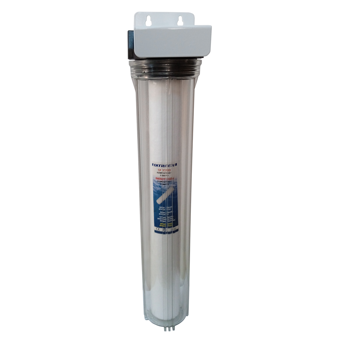 картинка Фильтр воды BRK01G, с прозрачным корпусом, диаметр соединения 25мм