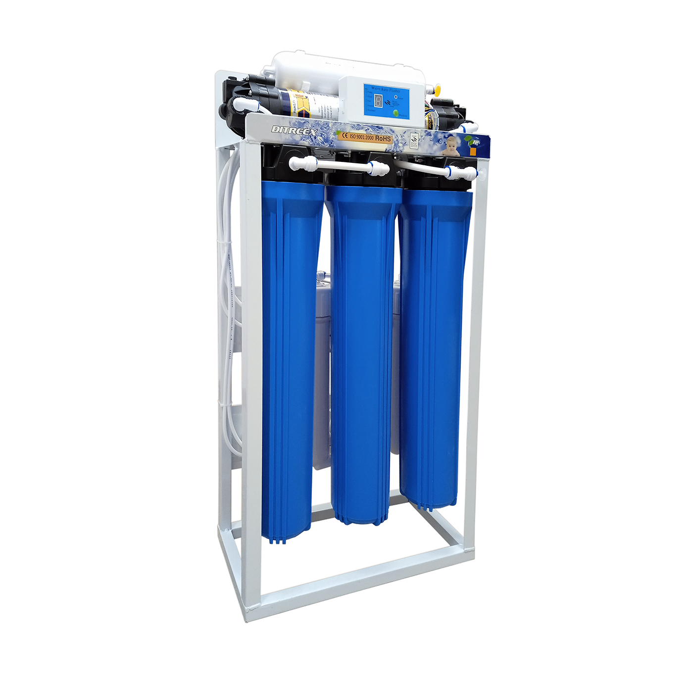 картинка Настенная установка обратного осмоса бескорпусная ROF4-4a (авто режим, без бака)