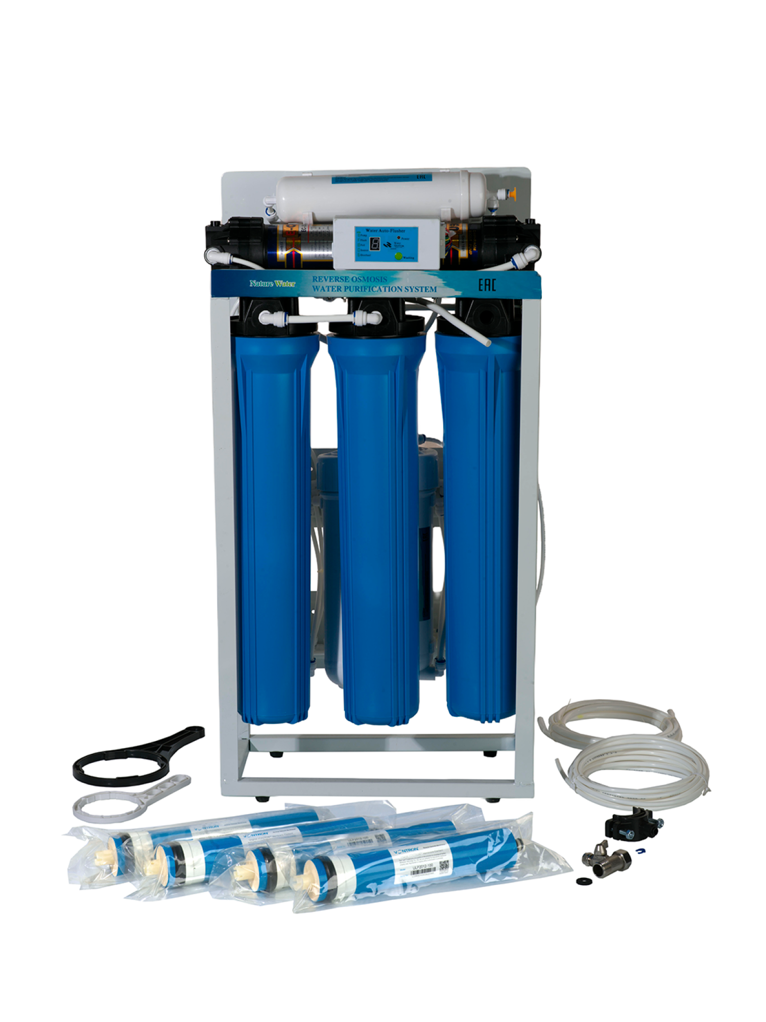 картинка Настенная установка обратного осмоса бескорпусная ROF4-4a (авто режим, без бака)