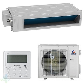 картинка Кондиционер канальный GREE-18 (без инсталляции) GU50PS/A1-K/GU50W/A1-K