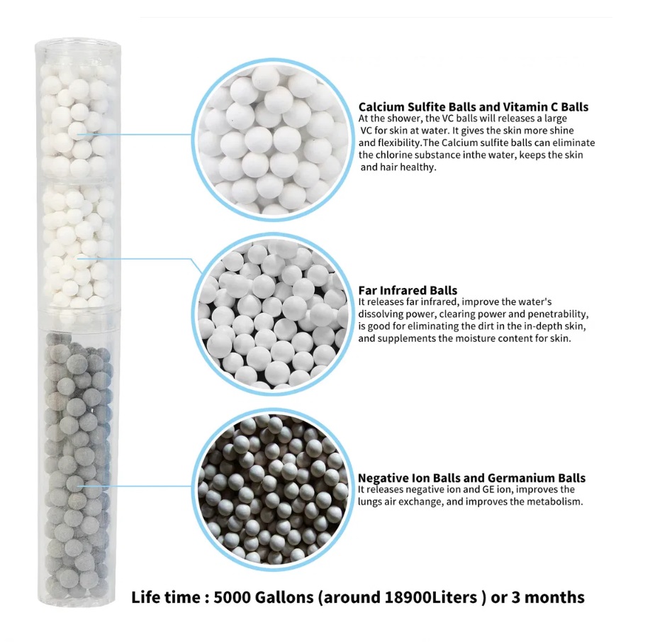 картинка Фильтр для душа SFH-01 (розовый)