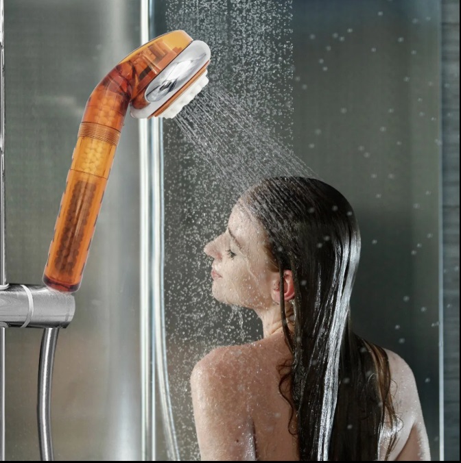 картинка Фильтр для душа SFH-01 (розовый)