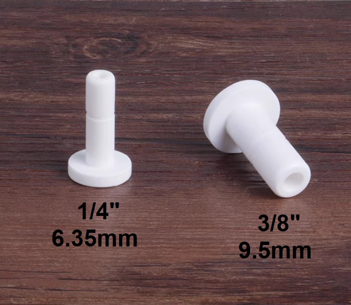 картинка Заглушка фитинга 3/8 дюйм QT-T3/8  3/8"трубка (f) x 3/8"трубка(m) комплект 25 шт.