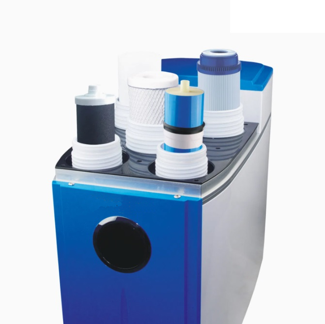картинка Настольная установка обратного осмоса в корпусе DITREEX RO-Single (125G, синий, авто режим, 7л.)