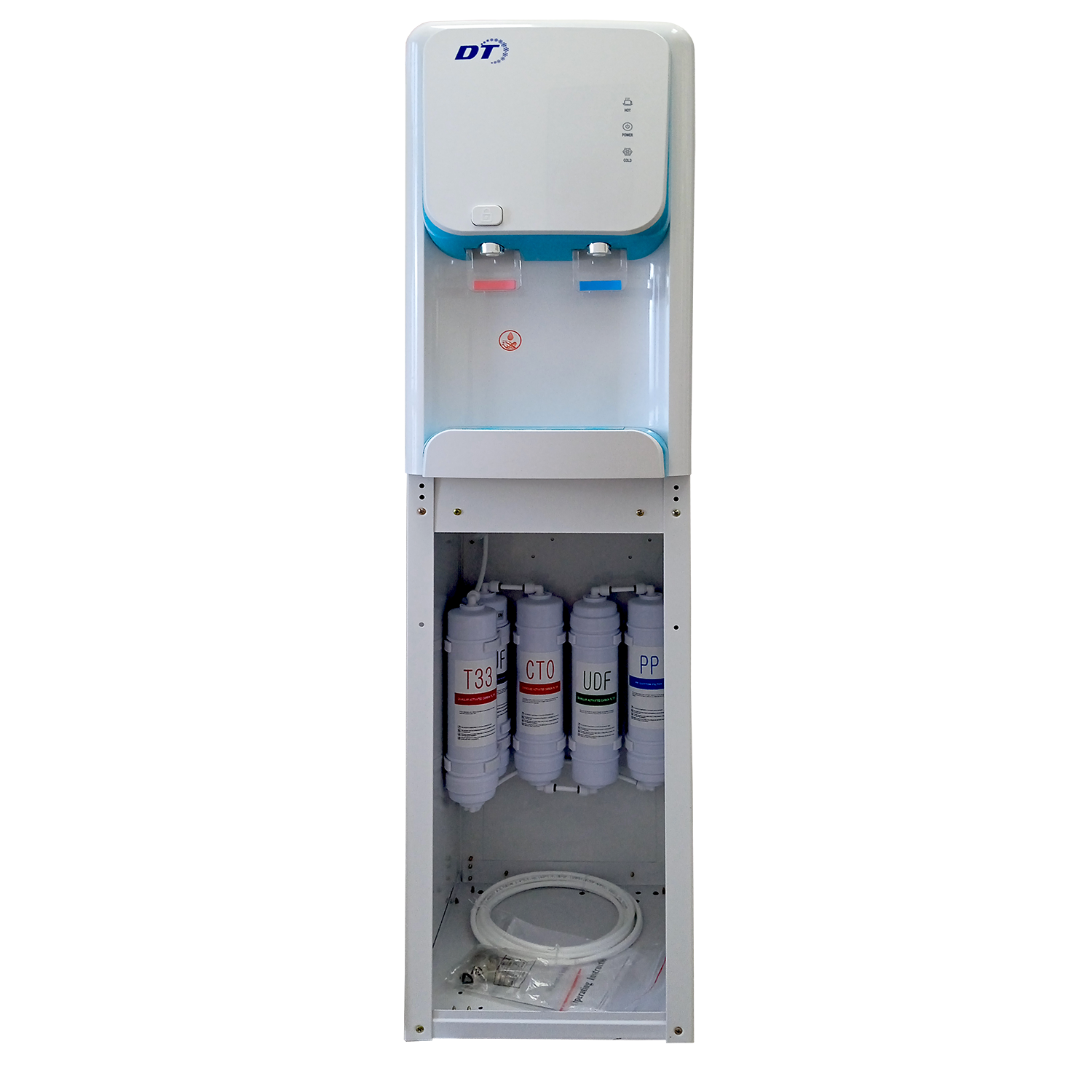 картинка Пурифайер (диспенсер) для воды с фильтром тонкой очистки UFTC4-1708LA  c электронным охлаждением