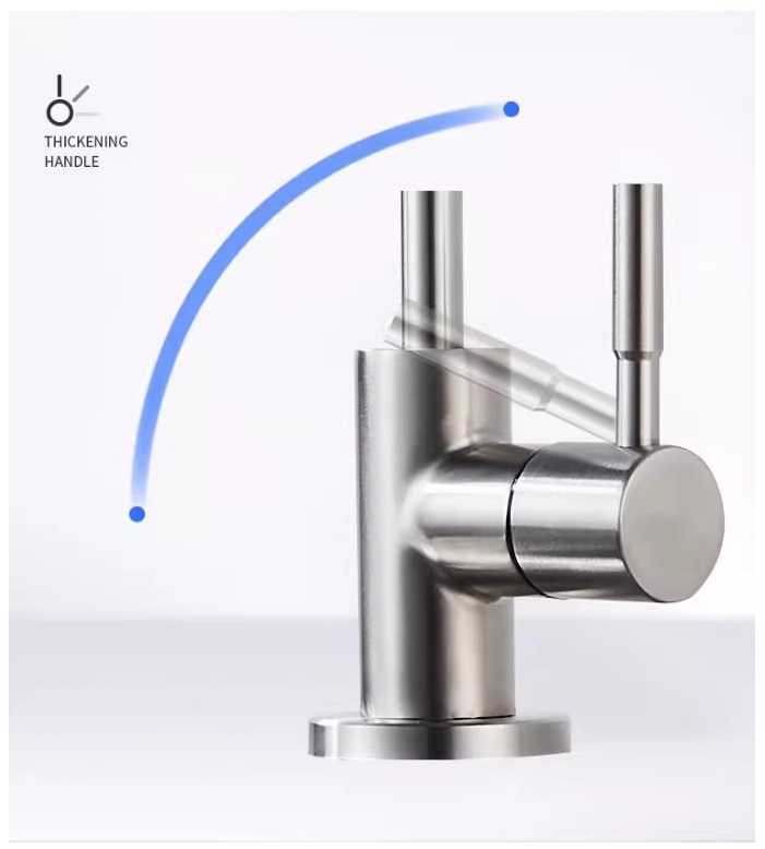 картинка Кран на мойку для питьевой воды D-13 (SS304)