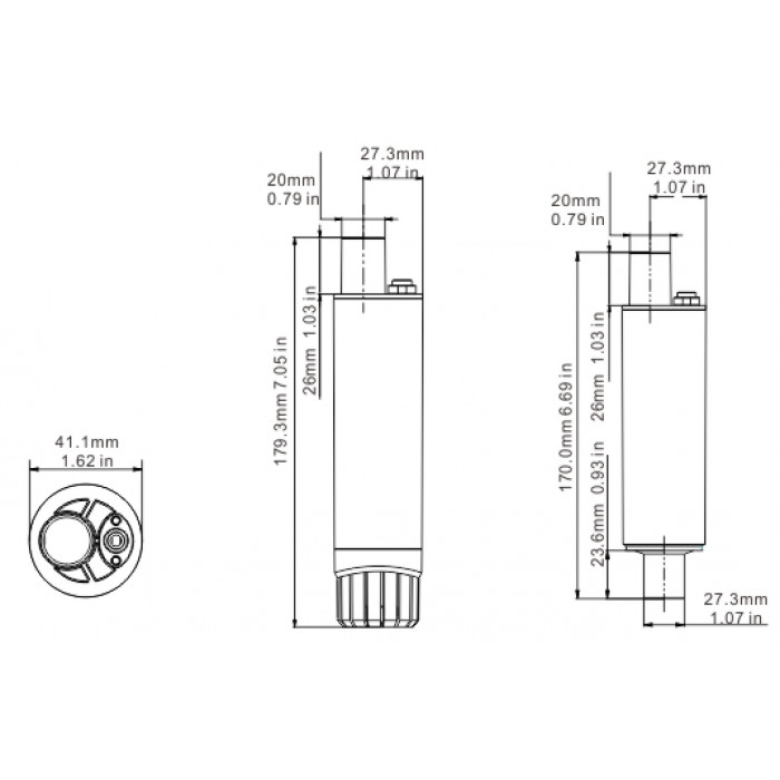картинка Погружной/встраиваемый насос SFSP1-G500-02A (12VDC, 4,5A, 38 л/м)