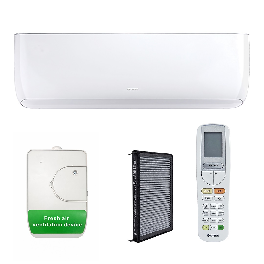 картинка Кондиционер настенный Gree FREAIR Inverter-09 (без инсталляции, Wi-Fi) GWH09AOCXD-K6DNA1B